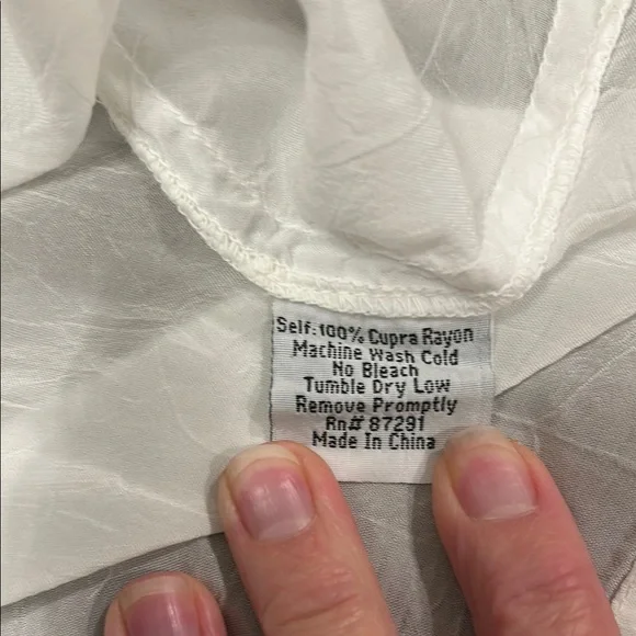 Johnny Was White Broderie Anglaise Tunic Top/Dress - Picture 7 of 10